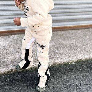 Kids Cream Sweatpants